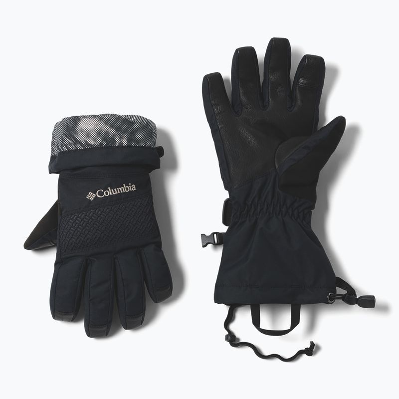 Дамски скиорски ръкавици Columbia Whirlibird III black/black 2