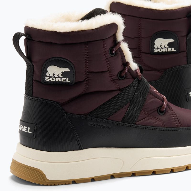 Дамски ботуши за сняг Sorel Whitney III Mid Wp red lodge/black 8