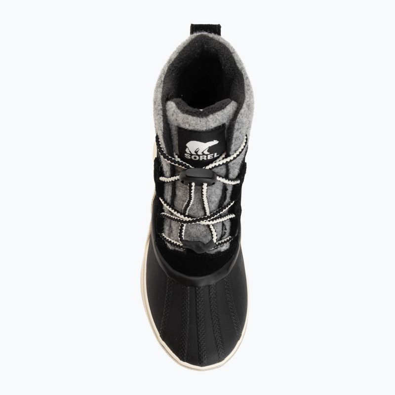 Детски ботуши за сняг Sorel Out N About IV Chillz Waterproof black/chalk 5