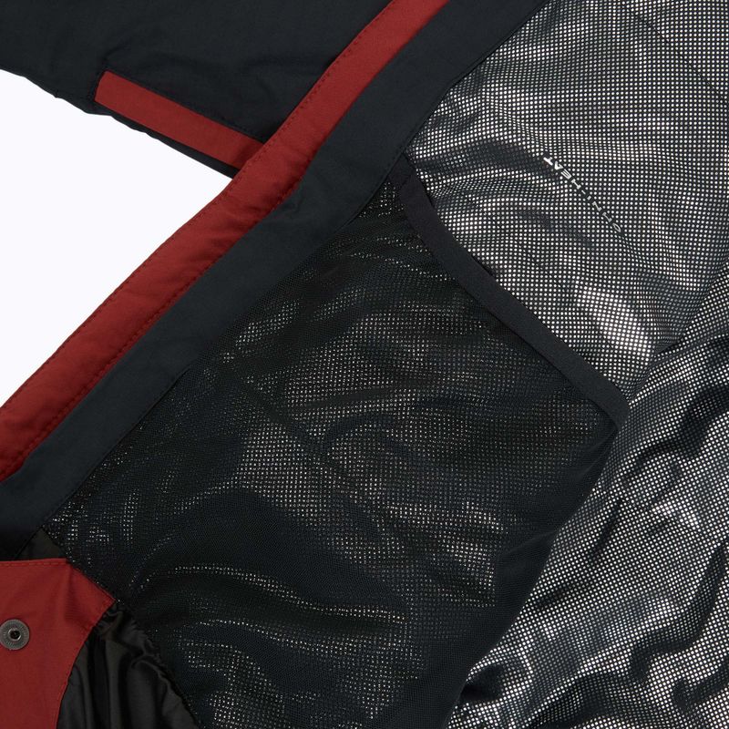 Мъжко скиорско яке Columbia Iceberg Point II red oxide/black 6