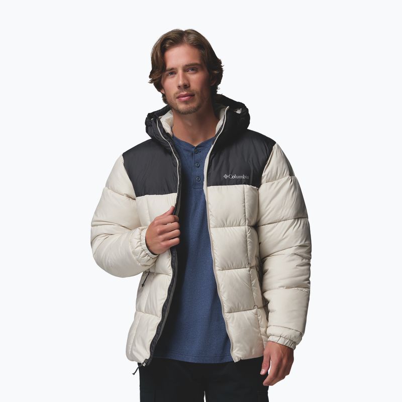 Мъжко ватирано яке Columbia Puffect IV Hooded dark stone/shark 5