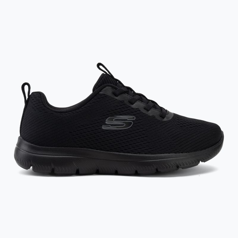 Дамски обувки SKECHERS Summits Fresh Vision black 2