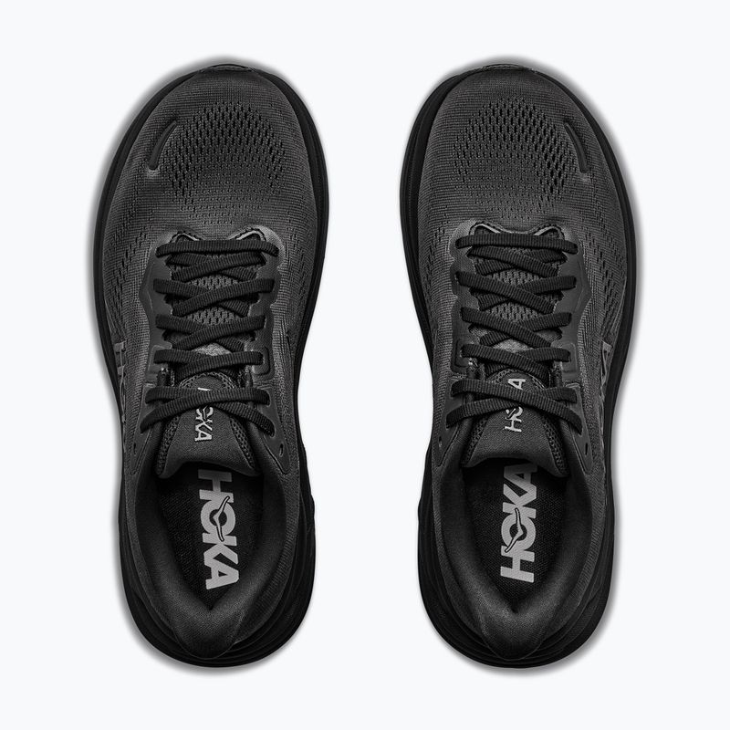Дамски суитшърт за бягане HOKA Clifton 11 Wide black/black 8