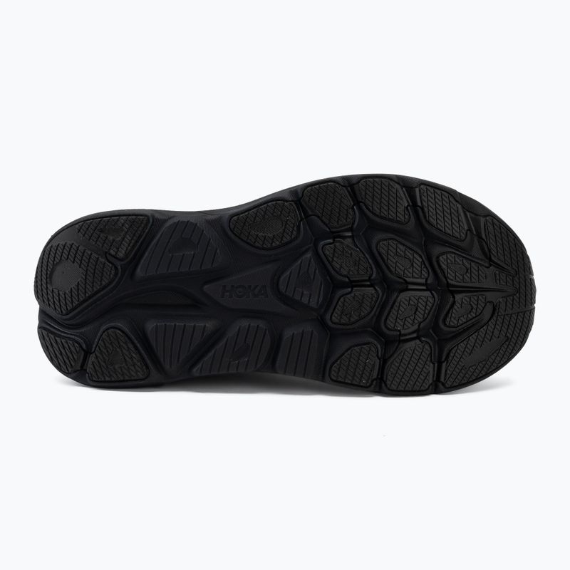 Дамски суитшърт за бягане HOKA Clifton 11 Wide black/black 4