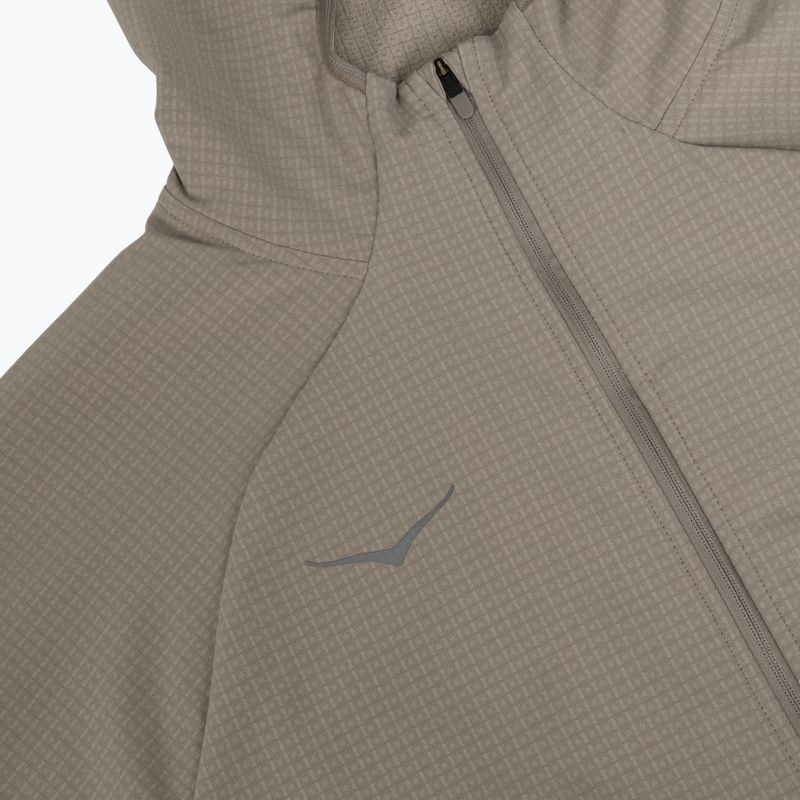 Мъжко яке за бягане HOKA Sky Glow Half Zip pebble grey 3