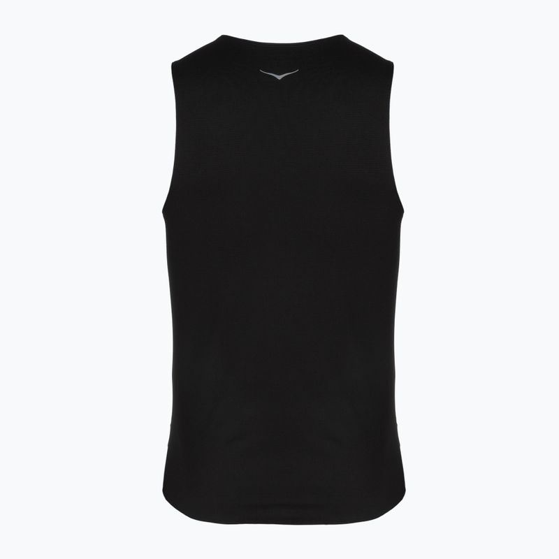 Мъжка тениска за бягане HOKA EveryRun Tank black 2