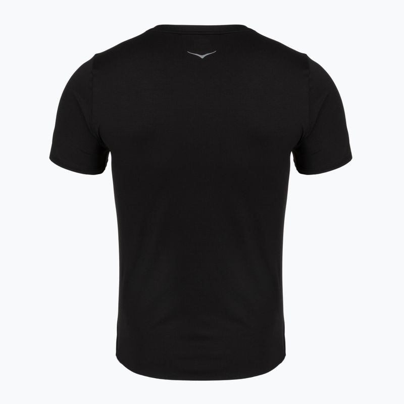 Мъжка тениска за бягане HOKA EveryRun Short Sleeve black 2