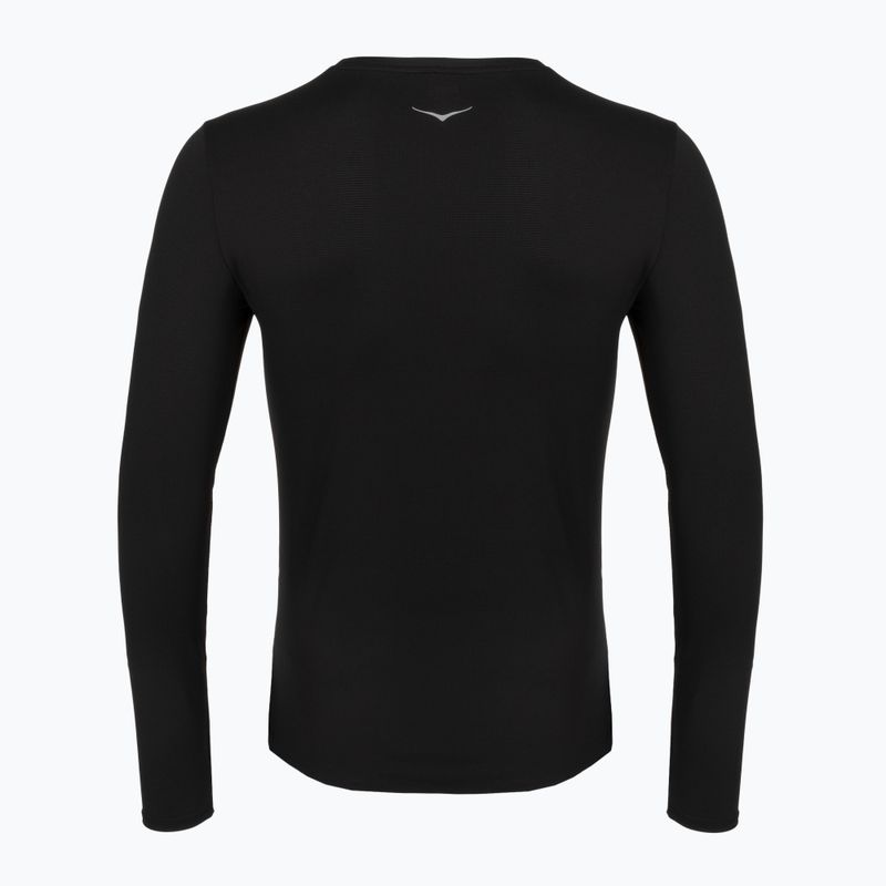 Мъжка блуза за бягане с дълъг ръкав HOKA EveryRun Long Sleeve black 2
