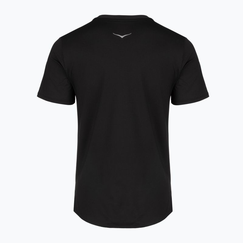 Дамска тениска за бягане HOKA EveryRun Short Sleeve black 2