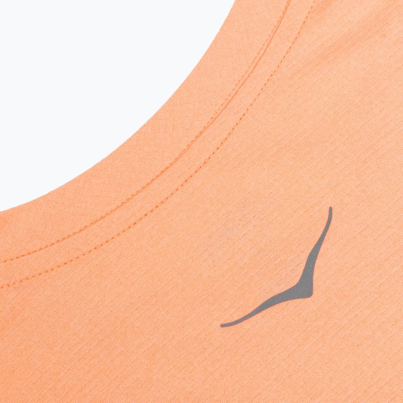 Дамска тениска за бягане HOKA EveryRun Short Sleeve sunstone 4