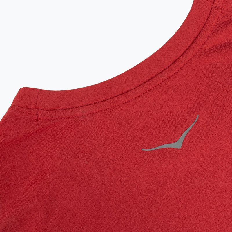 Дамска блуза за бягане с дълъг ръкав HOKA EveryRun Long Sleeve red agate 4