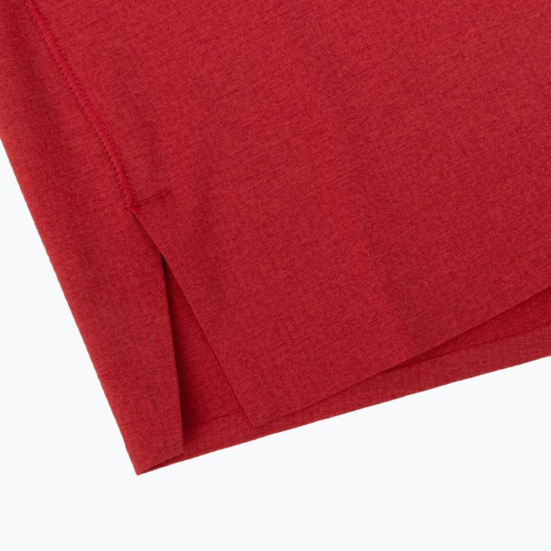 Дамска блуза за бягане с дълъг ръкав HOKA EveryRun Long Sleeve red agate 5