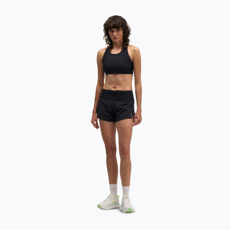 Дамски шорти за бягане HOKA Glide Short 3.5" Brief black 2