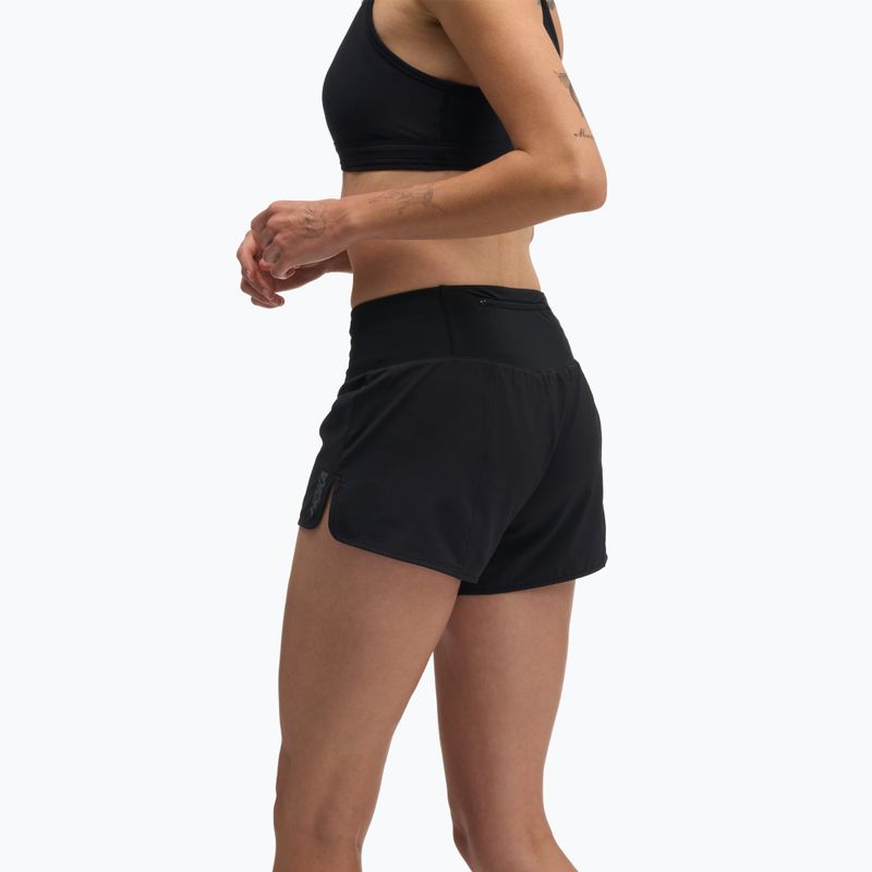 Дамски шорти за бягане HOKA Glide Short 3.5" Brief black 3