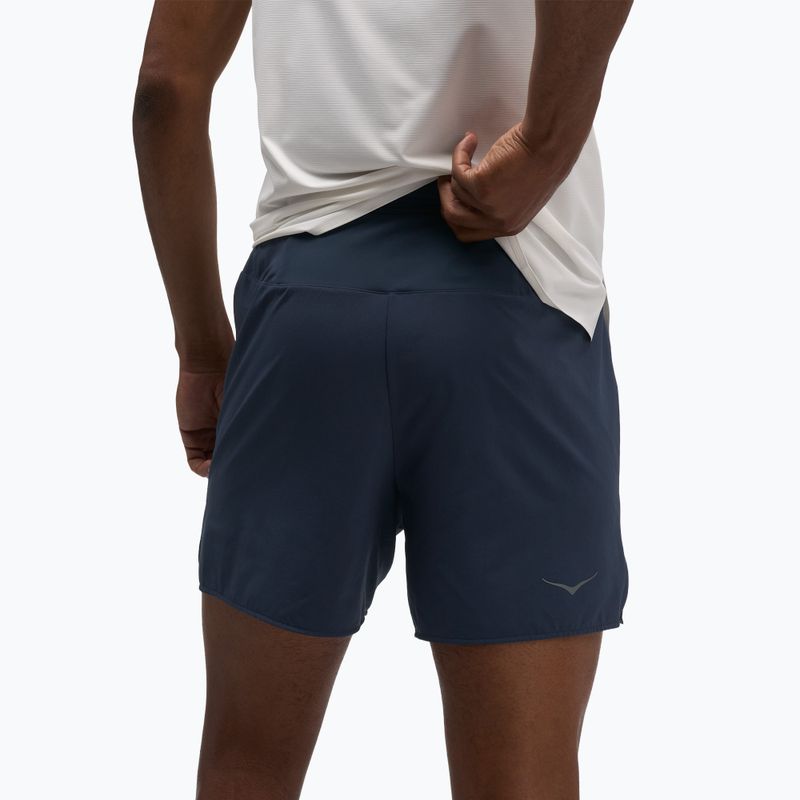 Мъжки шорти за бягане HOKA Glide Short 5" Brief varsity navy 3