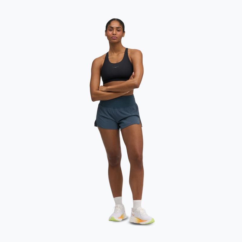 Дамски шорти за бягане HOKA Glide Short 3.5" Brief varsity navy 2