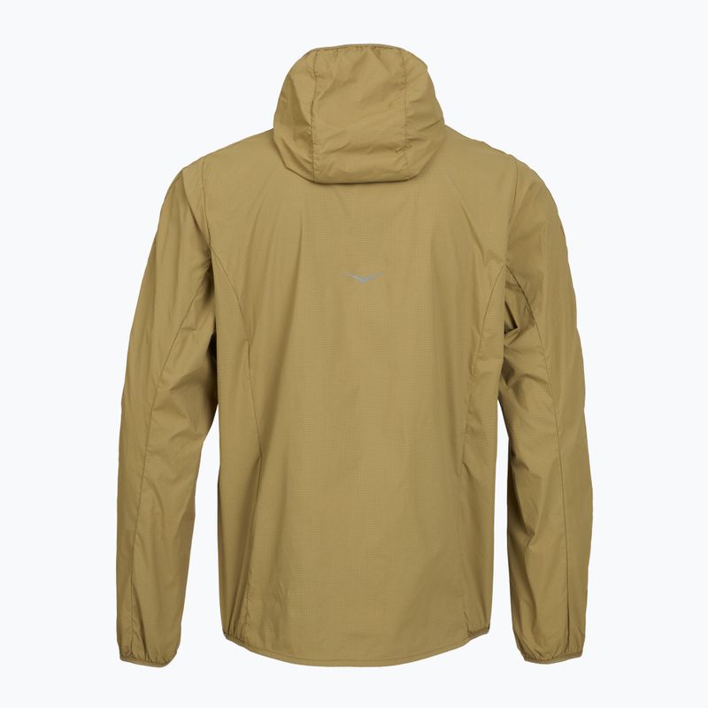 Мъжко яке за бягане HOKA Skyflow Wind Jacket caraway seed 2