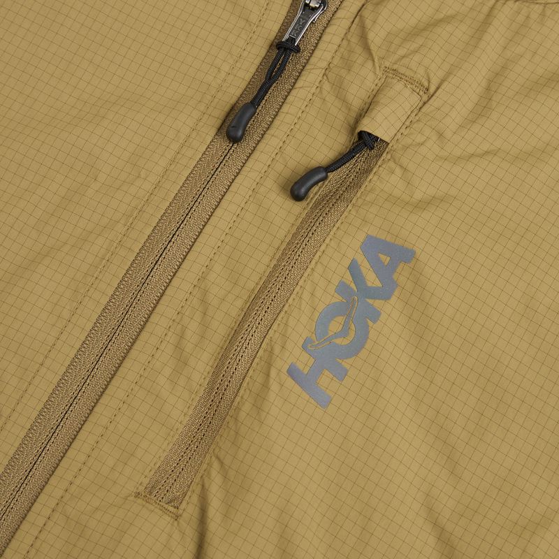Мъжко яке за бягане HOKA Skyflow Wind Jacket caraway seed 3