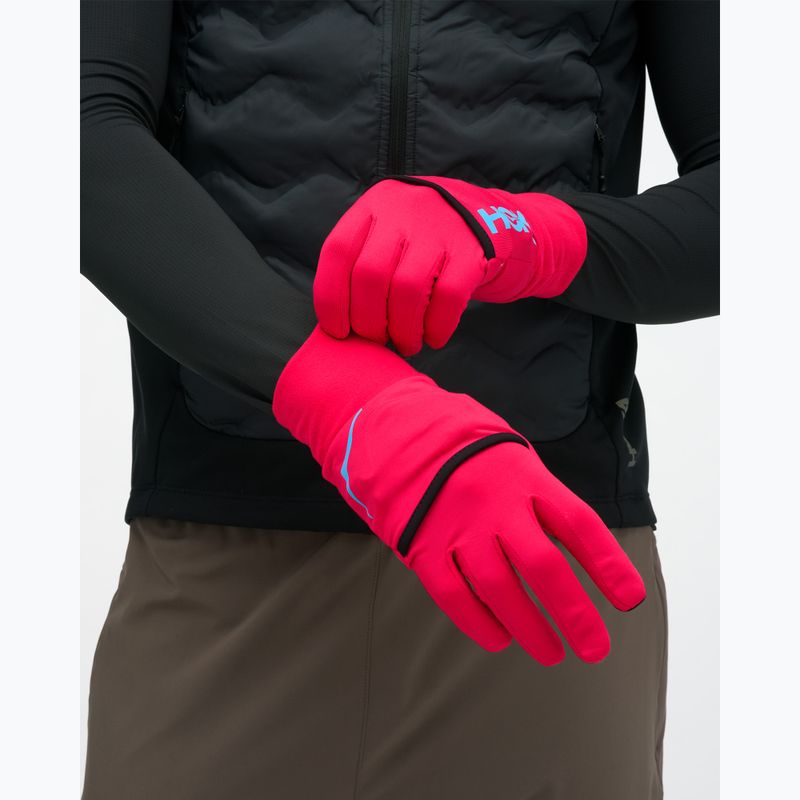 Ръкавици за бягане HOKA Coldsnap Fleece Gloves cerise 3