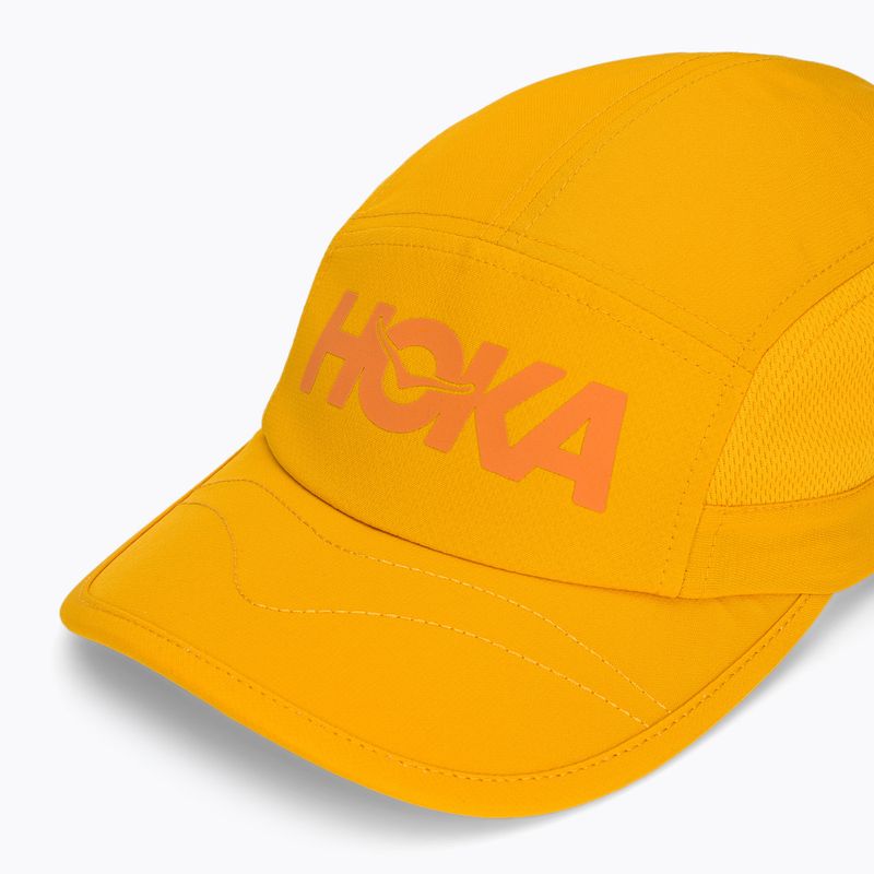 Шапка с козирка HOKA Run Hat egg yolk 3