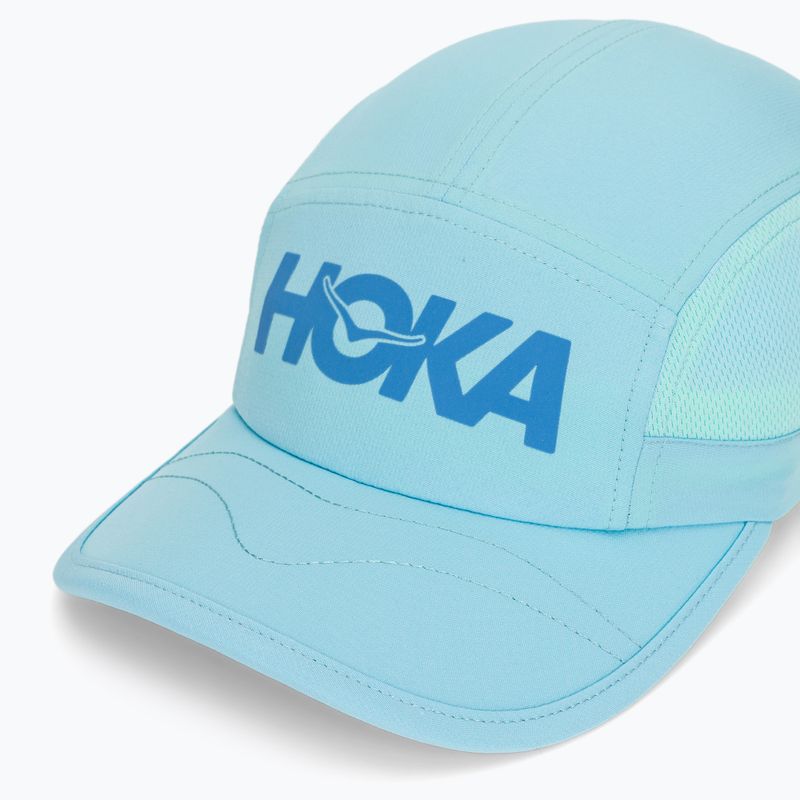 Шапка с козирка HOKA Run Hat hazy blue 3