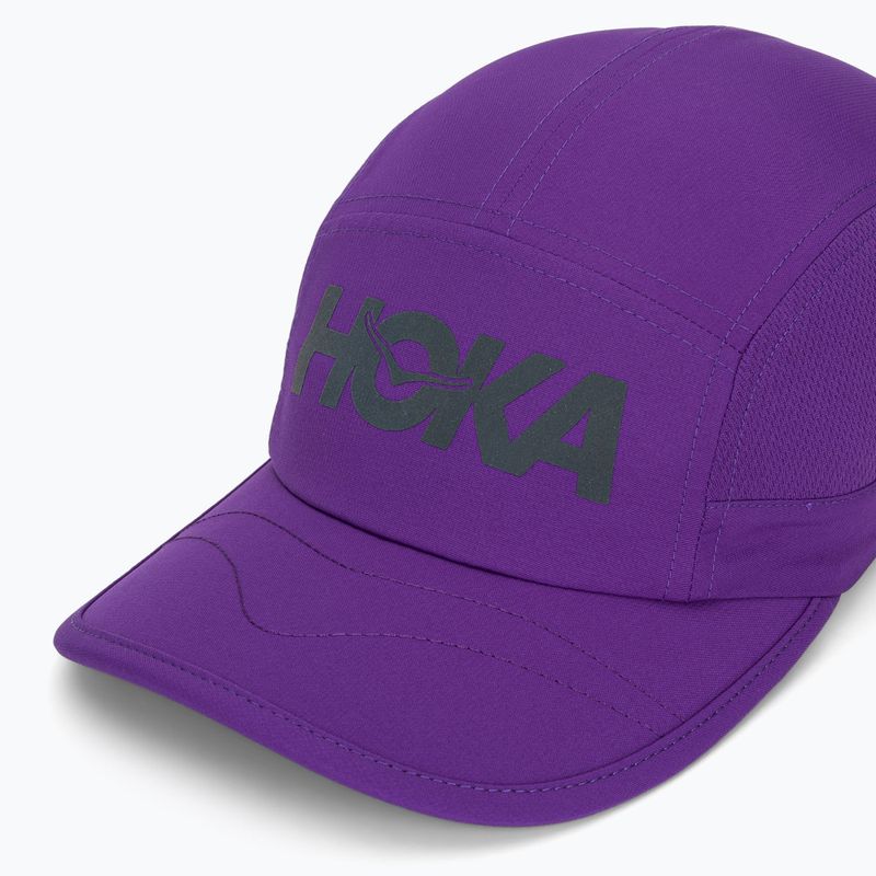 Шапка с козирка HOKA Run Hat virtual violet 3
