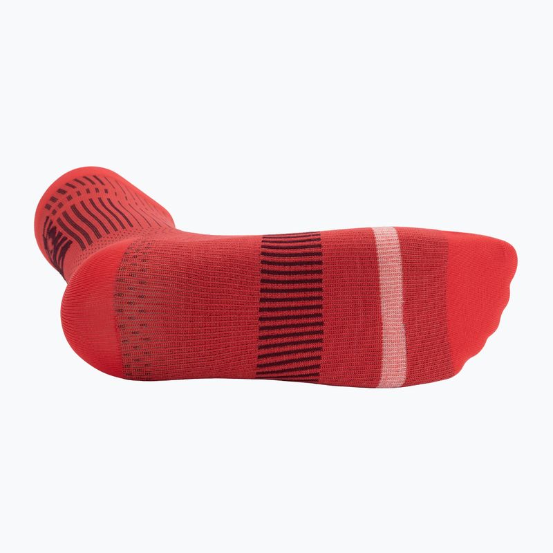Чорапи Hoka Trail Race Crew Sock cerise 4