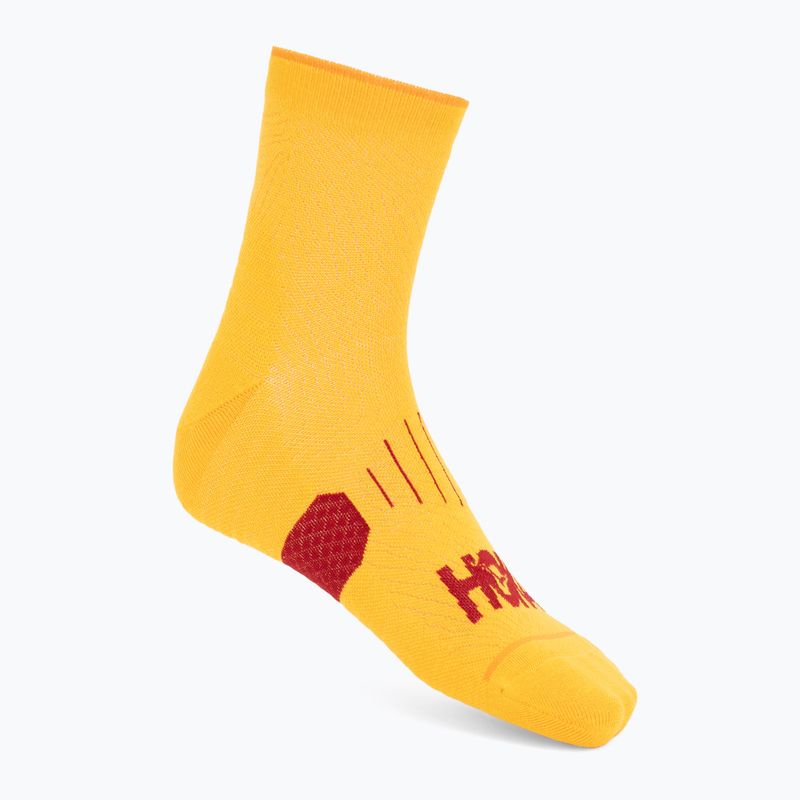 Чорапи HOKA Quarter Run Sock 3-Pack egg yolk/cerise/virtual violet 4