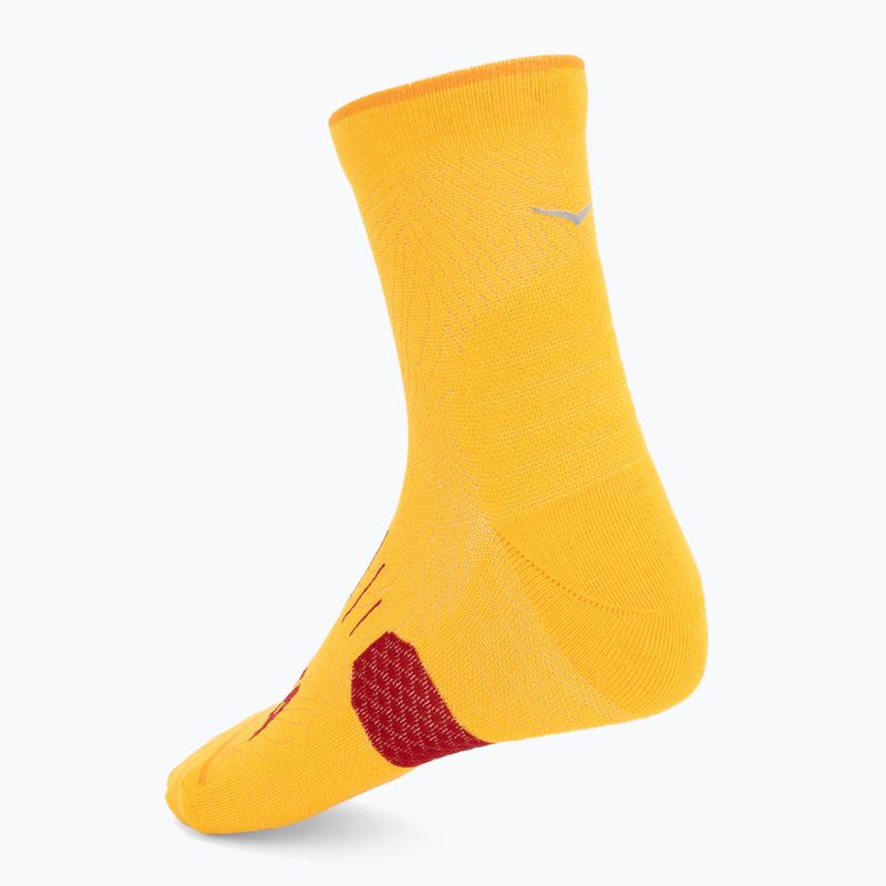 Чорапи HOKA Quarter Run Sock 3-Pack egg yolk/cerise/virtual violet 5