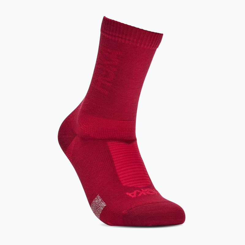 Чорапи HOKA Merino Crew Sock red agate 2