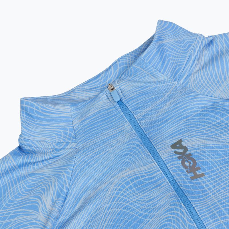 Мъжки суитшърт за бягане HOKA Skyform Half Zip CLF PRT mineral blue 3