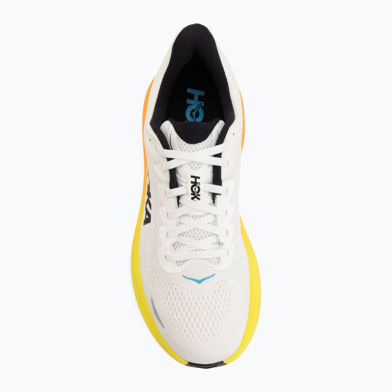 Мъжки обувки за бягане  HOKA Bondi 9 white/neon tangerine 5