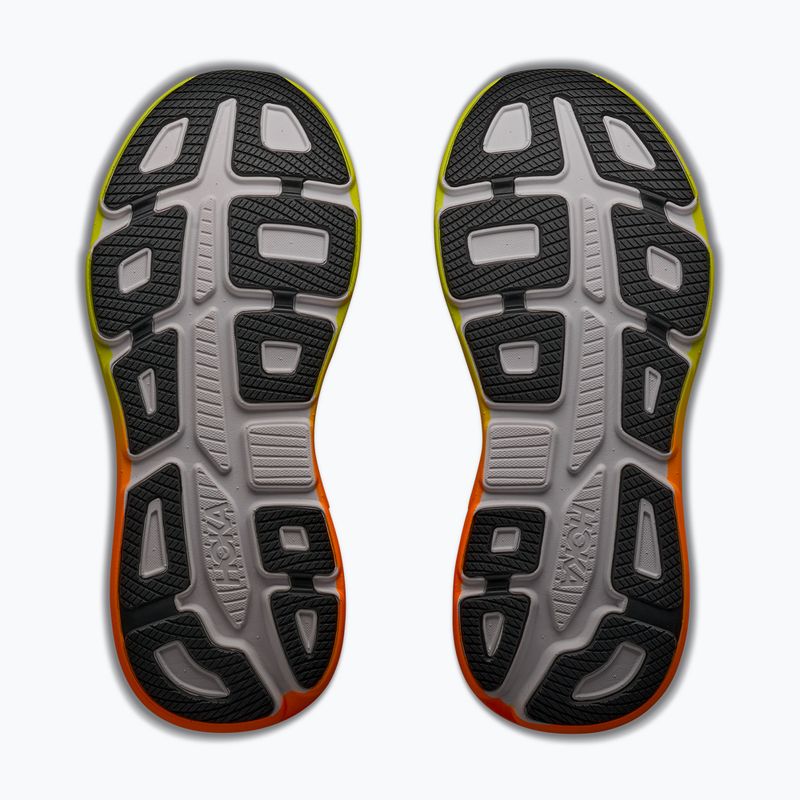 Мъжки обувки за бягане HOKA Bondi 9 Wide white/neon tangerine 6