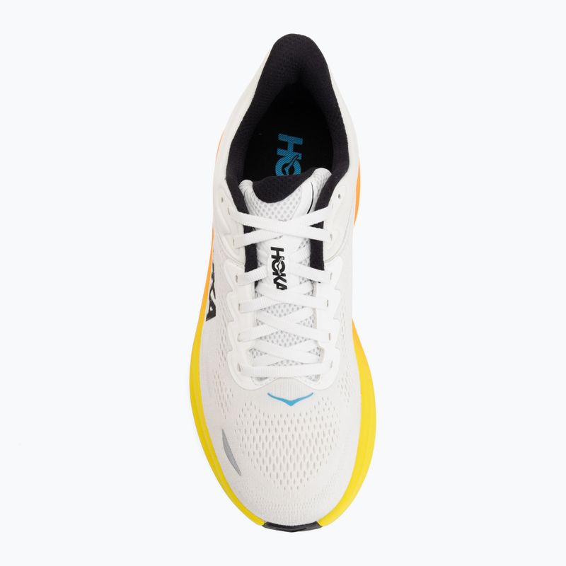 Мъжки обувки за бягане HOKA Bondi 9 Wide white/neon tangerine 5