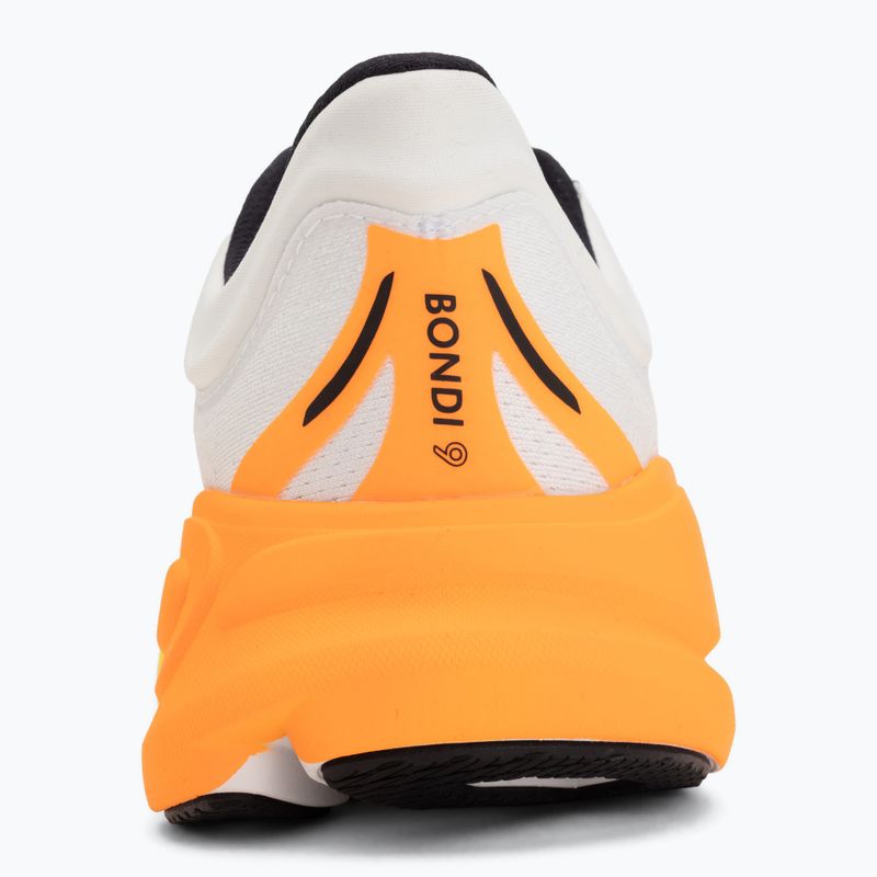 Мъжки обувки за бягане HOKA Bondi 9 Wide white/neon tangerine 6