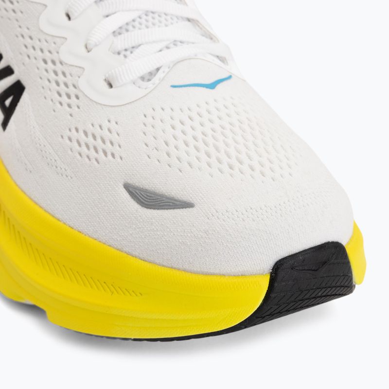 Мъжки обувки за бягане HOKA Bondi 9 Wide white/neon tangerine 7