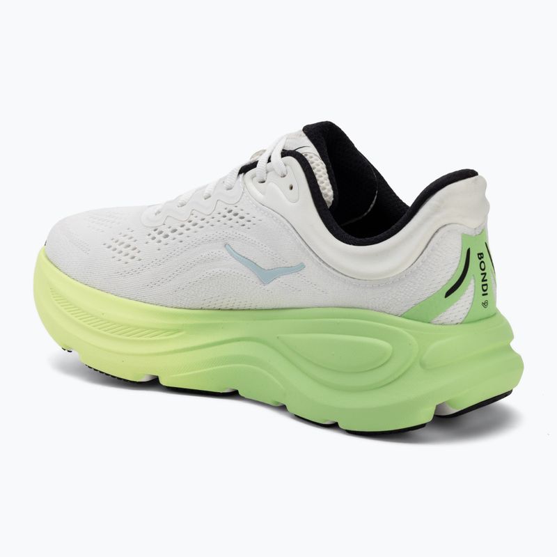 Дамски обувки за бягане HOKA Bondi 9 white/tart apple 3