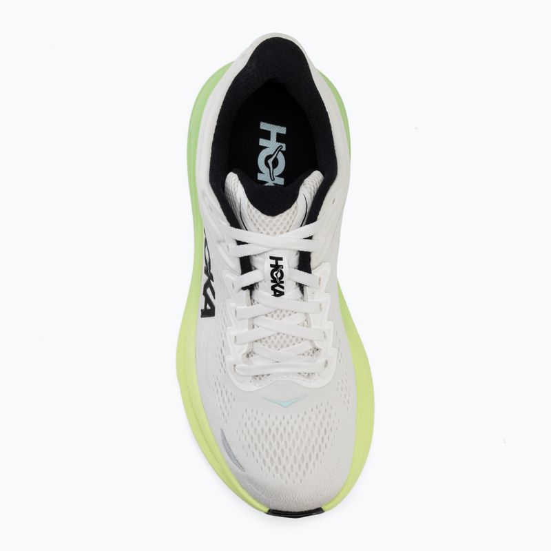 Дамски обувки за бягане HOKA Bondi 9 white/tart apple 5