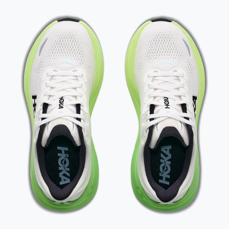 Дамски обувки за бягане HOKA Bondi 9 white/tart apple 5