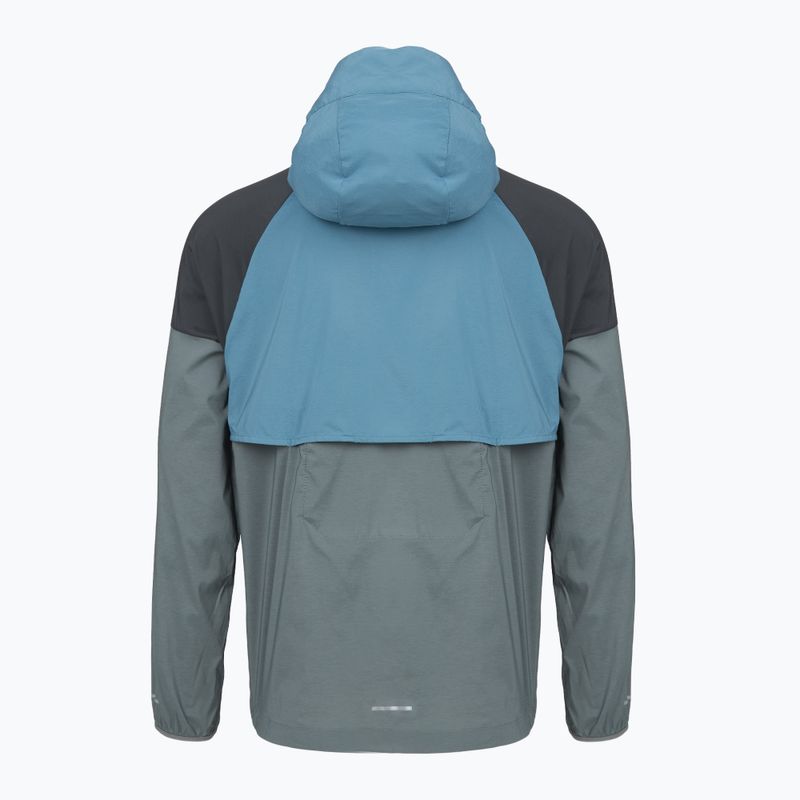 Мъжко яке за бягане Nike Impossibly Light Windrunner smoke grey/smokey blue/anthracite 2