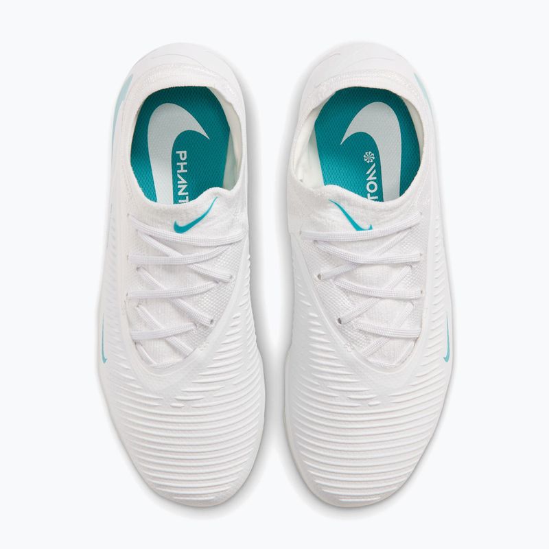 Детски футболни обувки Nike Phantom 6 Low Pro Jr FG/MG white/white/dusty cactus 4