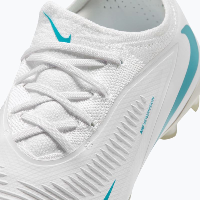 Детски футболни обувки Nike Phantom 6 Low Pro Jr FG/MG white/white/dusty cactus 7