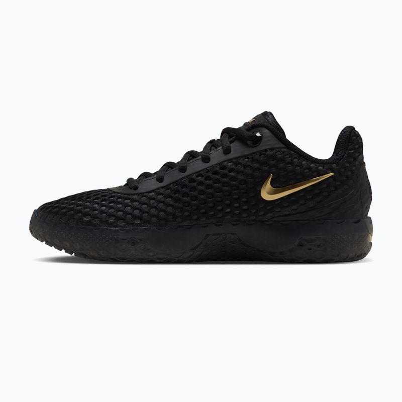 Мъжки обувки за баскетбол Nike LeBron Witness X black/black/iron grey/metallic gold 2
