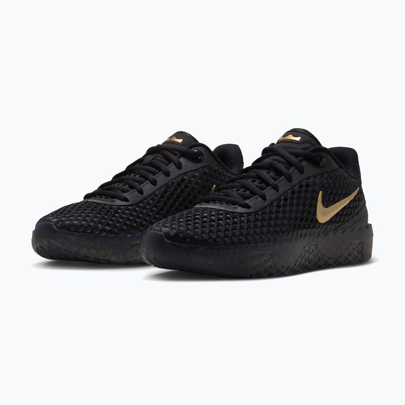 Мъжки обувки за баскетбол Nike LeBron Witness X black/black/iron grey/metallic gold 3