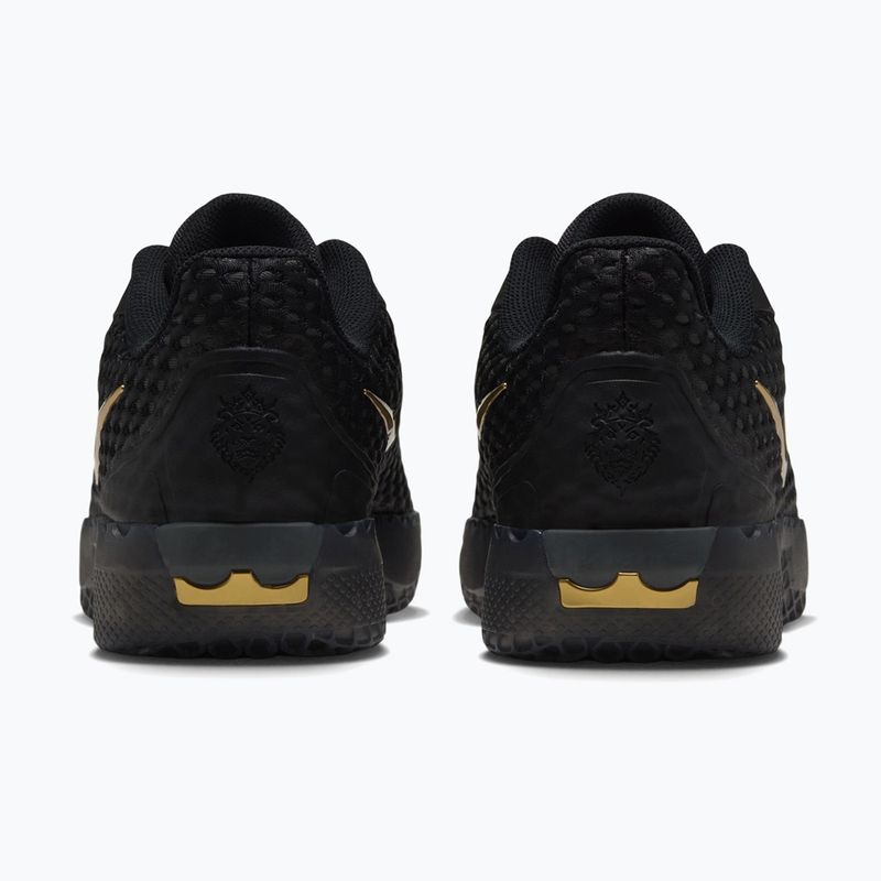 Мъжки обувки за баскетбол Nike LeBron Witness X black/black/iron grey/metallic gold 4