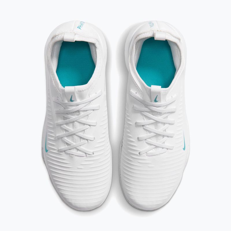 Детски футболни обувки Nike Phantom 6 Low Academy Jr TF white/white/dusty cactus 3