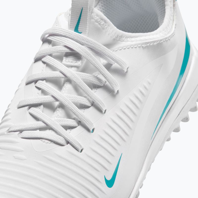 Детски футболни обувки Nike Phantom 6 Low Academy Jr TF white/white/dusty cactus 5