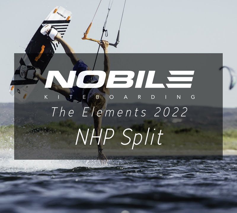 Nobile NHP Split сгъваем кайтборд черен K22 9