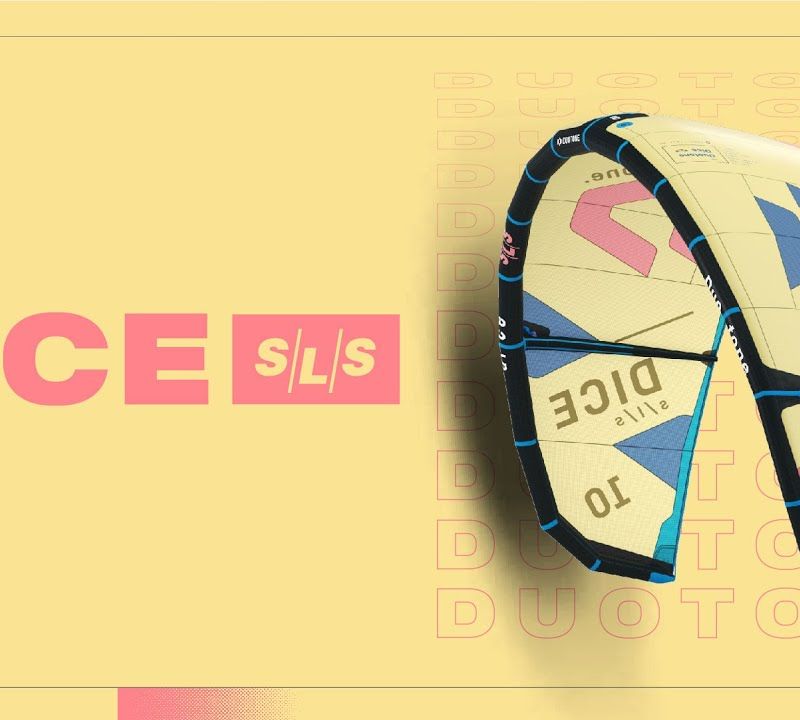 DUOTONE Dice SLS кайт син 44220-3012 кайтсърф кайт 9