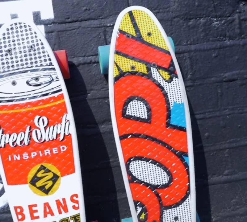 Deskorolka сърф скейт Street Surfing Pop Board Popcorn zielona 0504041/6 17